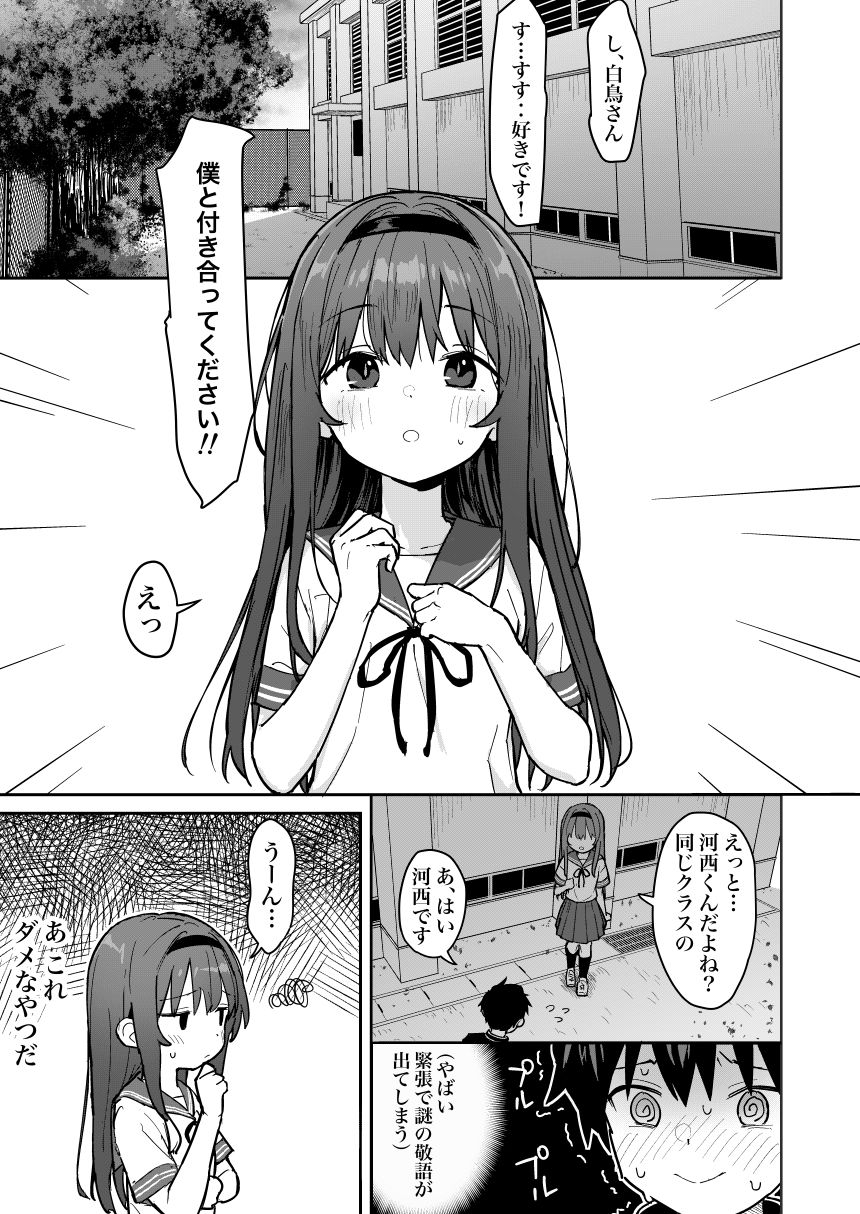 好きな子に告白したらハメ撮り動画が送られてきた話 -