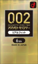 オカモト ゼロツー 0.02 リアルフィット 6個入り