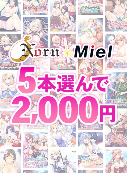 【まとめ買い】夏限定！Norn / Miel 5本選んで2，000円！ - アダルトPCゲーム