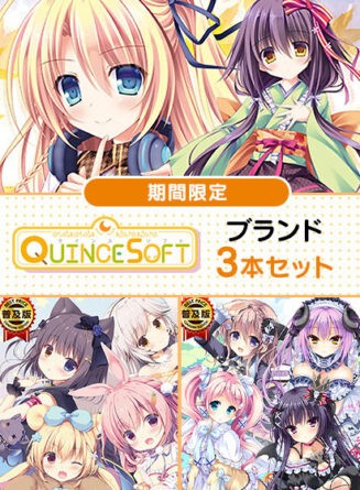 【期間限定】QUINCE SOFTブランド3本セット - アダルトPCゲーム