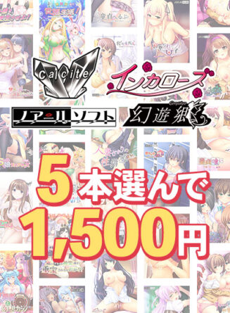 【まとめ買い】『Calcite』新作予約開始記念！5本1，500円まとめ買い - アダルトPCゲーム