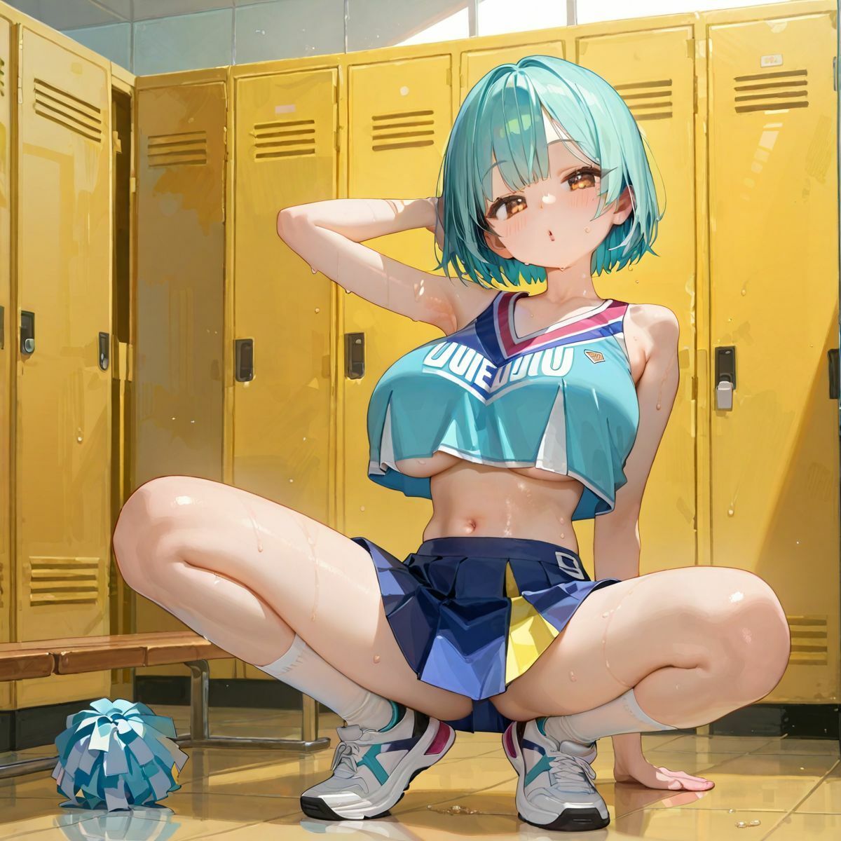 絶対応援！小悪魔チアガールによる射精管理合宿06 -