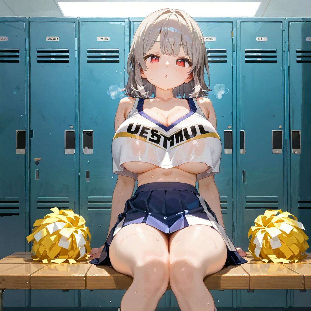 絶対応援！小悪魔チアガールによる射精管理合宿06 -