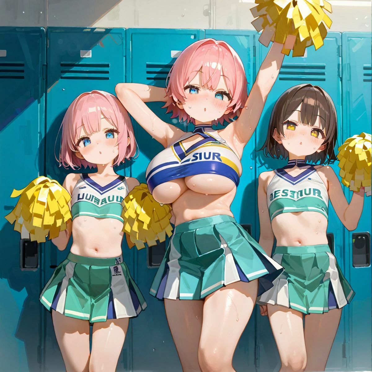 絶対応援！小悪魔チアガールによる射精管理合宿06 -