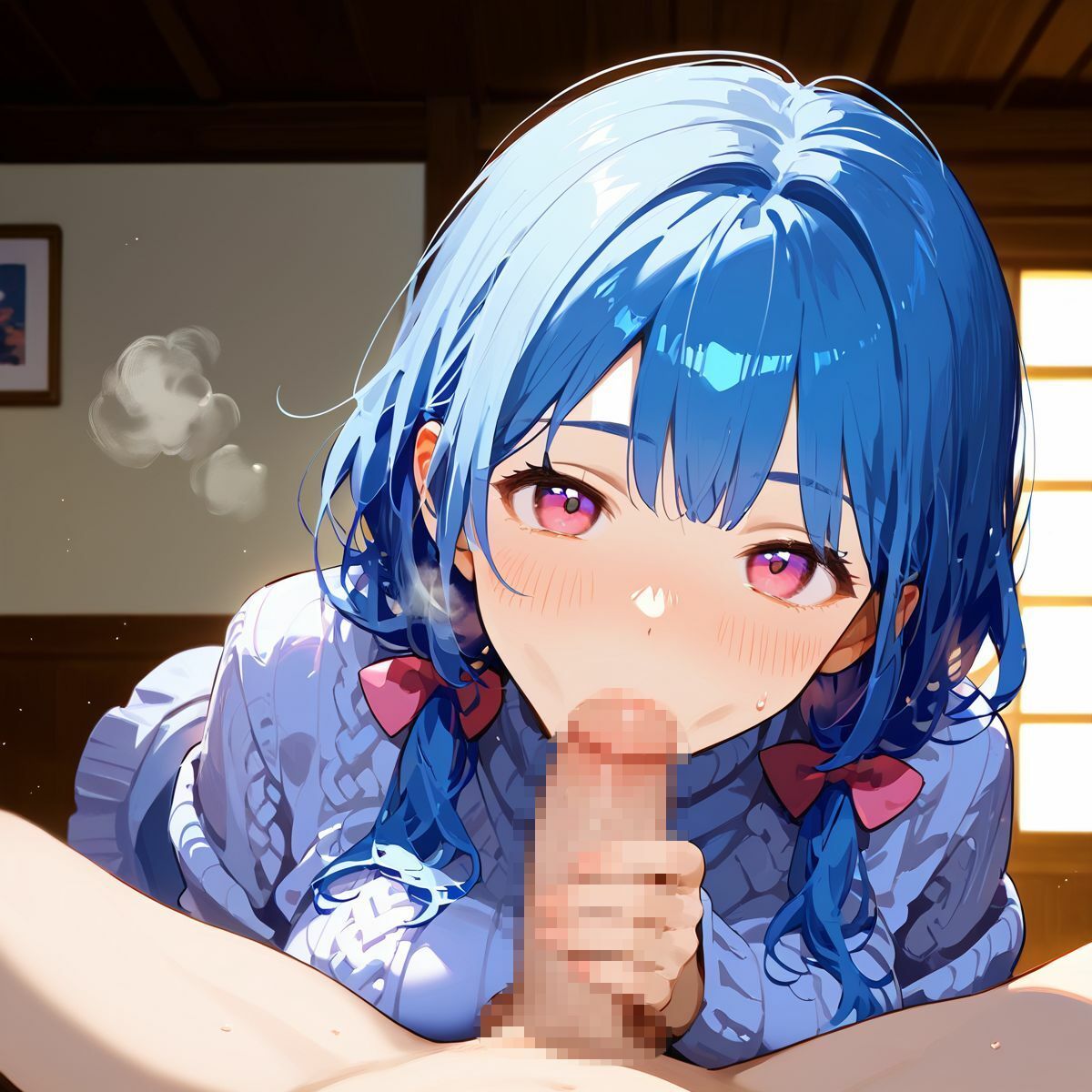 ハメ撮り！爆乳女子大生の家庭教師と乱交えっち01 - CG・AI