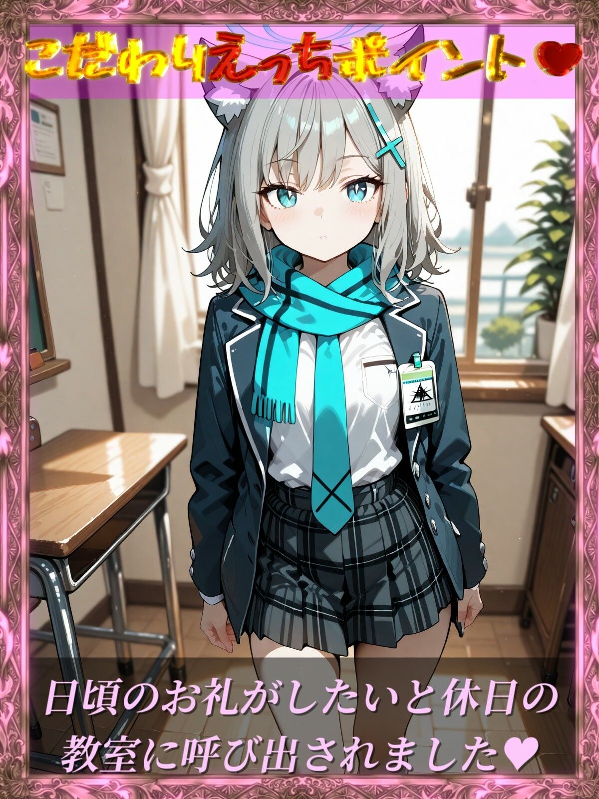 シ◯コとラブラブ学校えっち - CG・AI