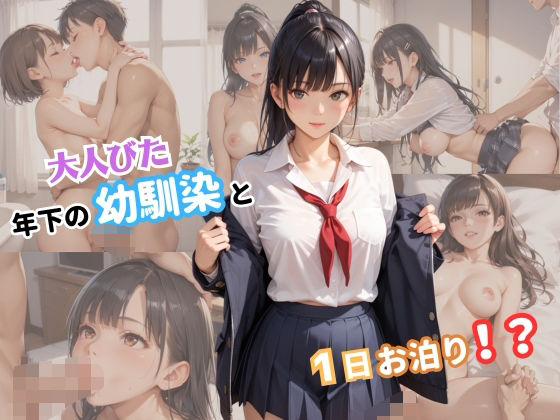大人びた年下の幼馴染と一日お泊り！？ -