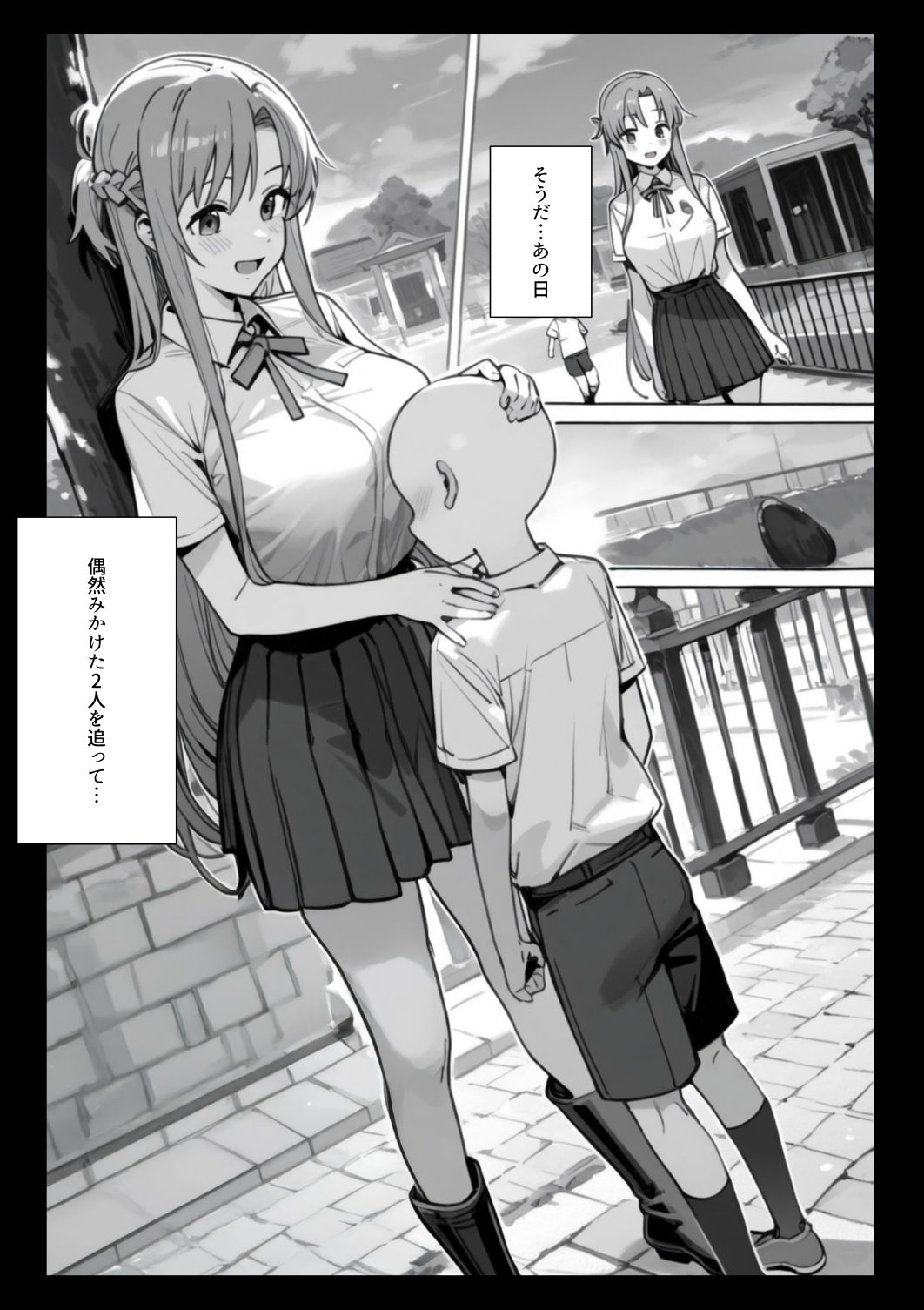 お姉ちゃん大好き！有名ネトゲプレイヤー に個チャしたら奇跡的に 出会えてしまったス◯ハちゃんを 催◯性奴●化 - コミック・AI