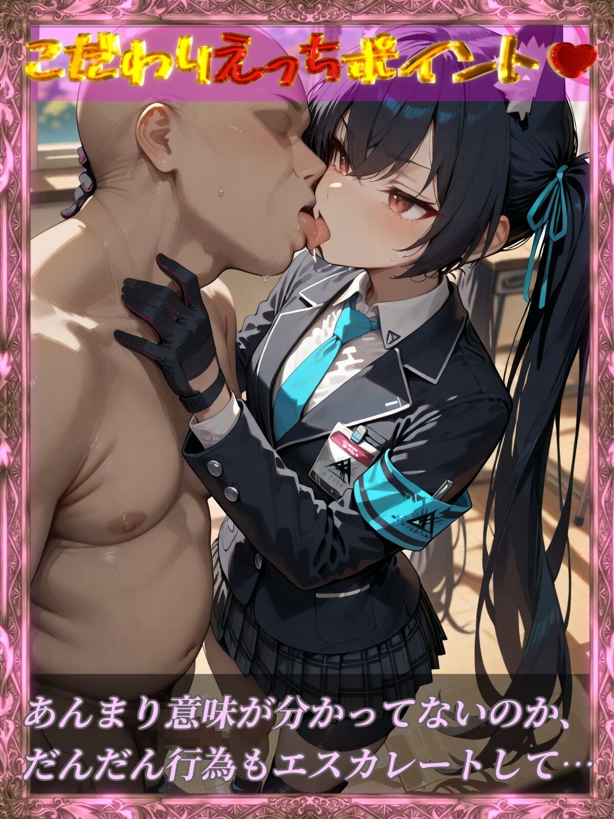 黒見セ◯カとらぶらぶ教室エッチ -
