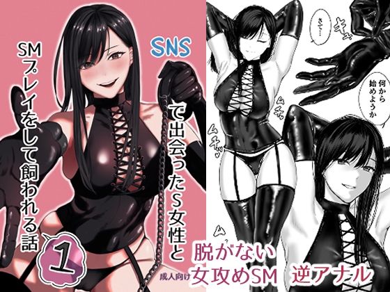 SNSで出会ったS女性とSMプレイをして飼われる話1 -