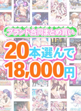 【まとめ買い】1，700作品以上から20本選んで18，000円！春のブランド合同まとめ買い - アダルトPCゲーム